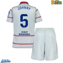 Atletico Madrid Johnny Cardoso #5 Tredjedraktsett Barn 2026-27 Kortermet (+ Korte bukser)
